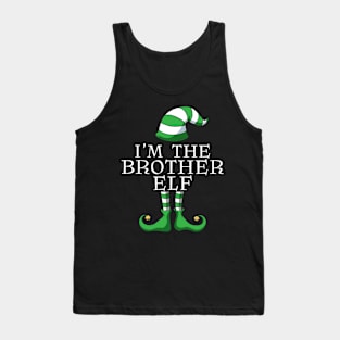 I'm The Brother Elf Matching Family Pajamas Christmas Gifts Tank Top